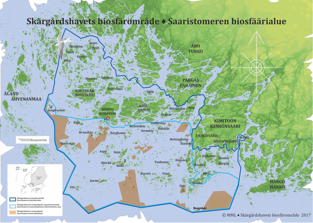 Meidän biosfäärialueemme – Skärgårdshavets Biosfärområde